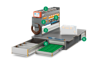 Cassettiere Sottopianale Manutentore In Acciaio_Small Van