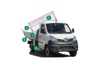 Cassone Ribaltabile Trilaterale 2200mm