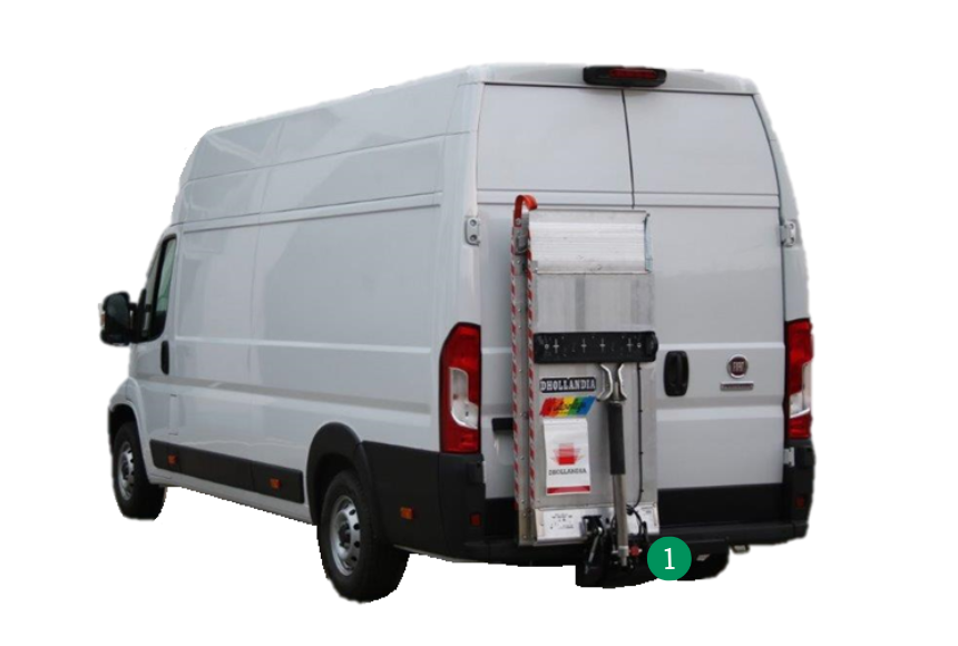 Large Van Con Mezza Sponda Caricatrice